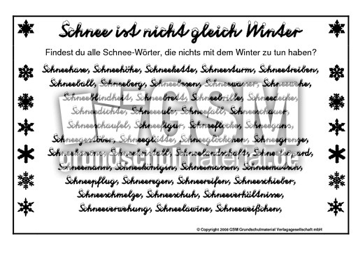 Dem oder den arbeitsblatt